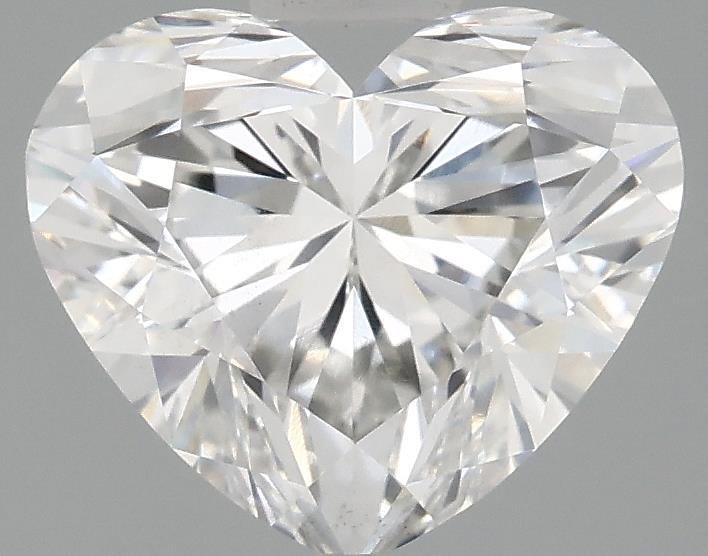 1.53ct F VS2 Rare Carat Ideal Cut Heart Lab Grown Diamond