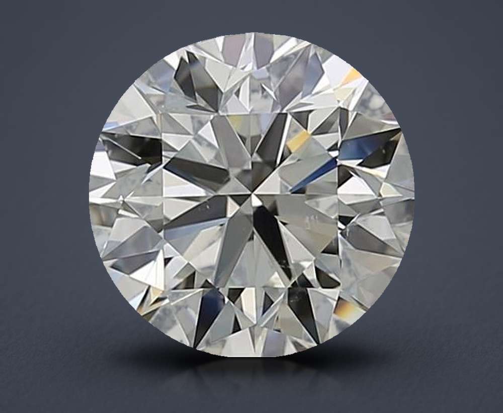 2.70ct I VS2 Excellent Cut Round Diamond