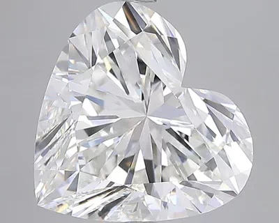 8.01ct G VS1 Rare Carat Ideal Cut Heart Lab Grown Diamond