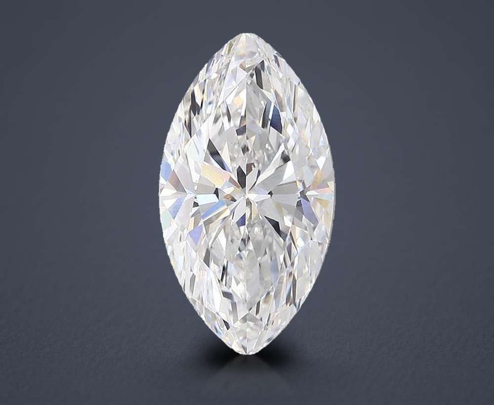 12.56ct F VS1 Very Good Cut Marquise Lab Grown Diamond