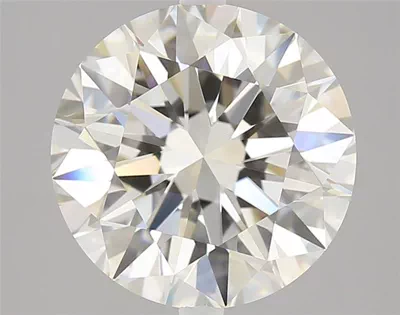 3.50ct I VS1 Rare Carat Ideal Cut Round Diamond