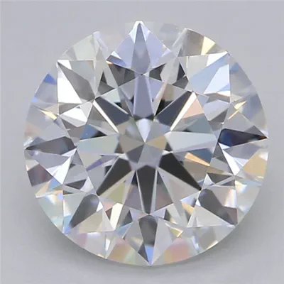 1.57ct E VVS2 Rare Carat Ideal Cut Round Lab Grown Diamond