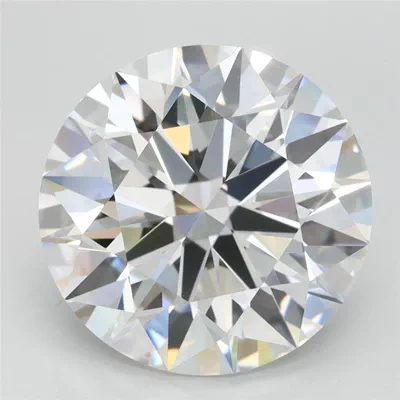 4.15ct D FL Rare Carat Ideal Cut Round Lab Grown Diamond