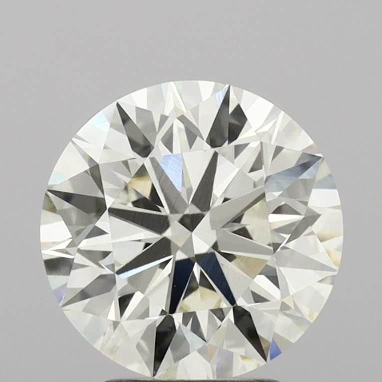 3.01ct J VVS2 Excellent Cut Round Lab Grown Diamond