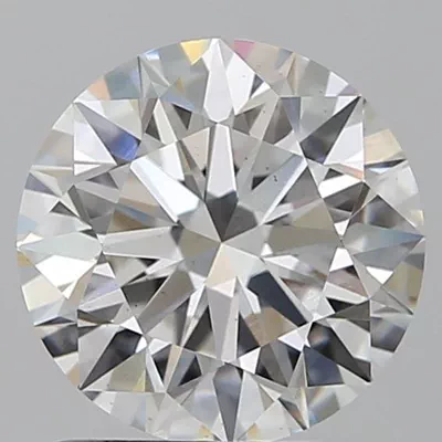 1.24ct F VS2 Rare Carat Ideal Cut Round Lab Grown Diamond