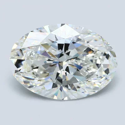 9.03ct I SI1 Rare Carat Ideal Cut Oval Diamond
