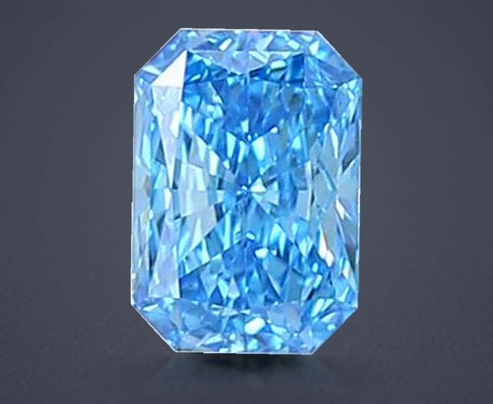 1.25ct E VS1 Rare Carat Ideal Cut Radiant Lab Grown Diamond