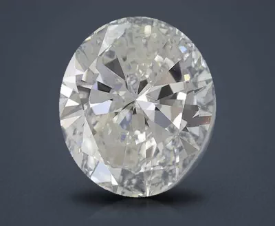 6.02ct I VS2 Rare Carat Ideal Cut Oval Diamond