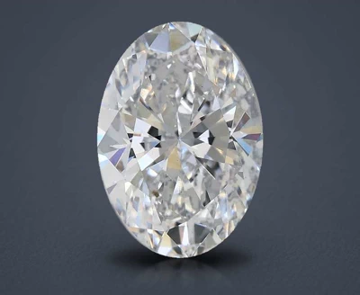 2.01ct D VS1 Rare Carat Ideal Cut Oval Lab Grown Diamond