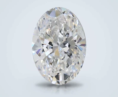 2.01ct D VS1 Rare Carat Ideal Cut Oval Lab Grown Diamond
