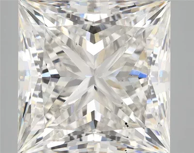10.00ct G SI1 Rare Carat Ideal Cut Princess Lab Grown Diamond