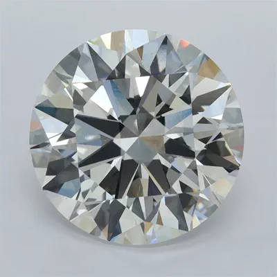 5.03ct E VVS2 Rare Carat Ideal Cut Round Lab Grown Diamond