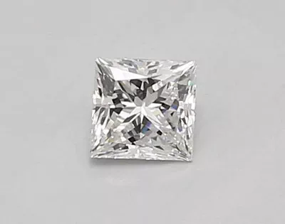 0.47ct E VVS1 Rare Carat Ideal Cut Princess Lab Grown Diamond