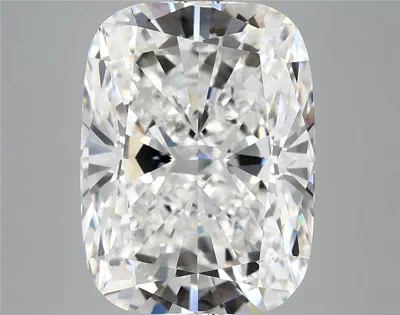 6.52ct E VVS2 Rare Carat Ideal Cut Cushion Lab Grown Diamond