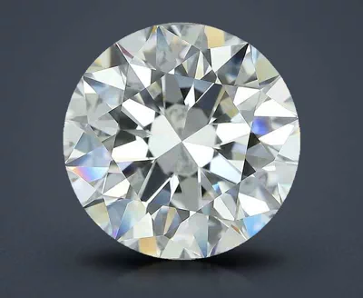 4.01ct G VVS2 Rare Carat Ideal Cut Round Diamond