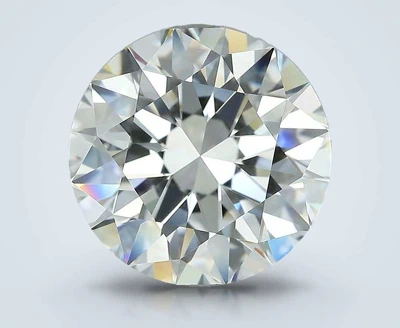 4.01ct G VVS2 Rare Carat Ideal Cut Round Diamond