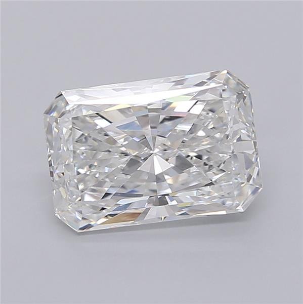 3.05ct E VS1 Rare Carat Ideal Cut Radiant Lab Grown Diamond