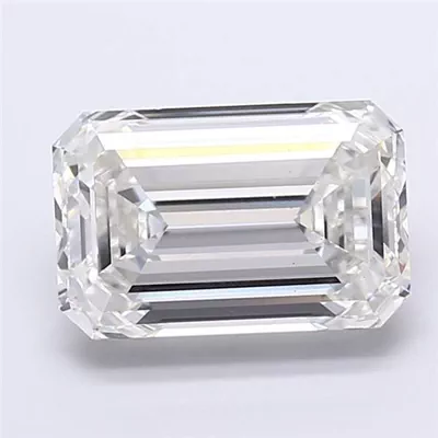 6.04ct G VS1 Rare Carat Ideal Cut Emerald Lab Grown Diamond
