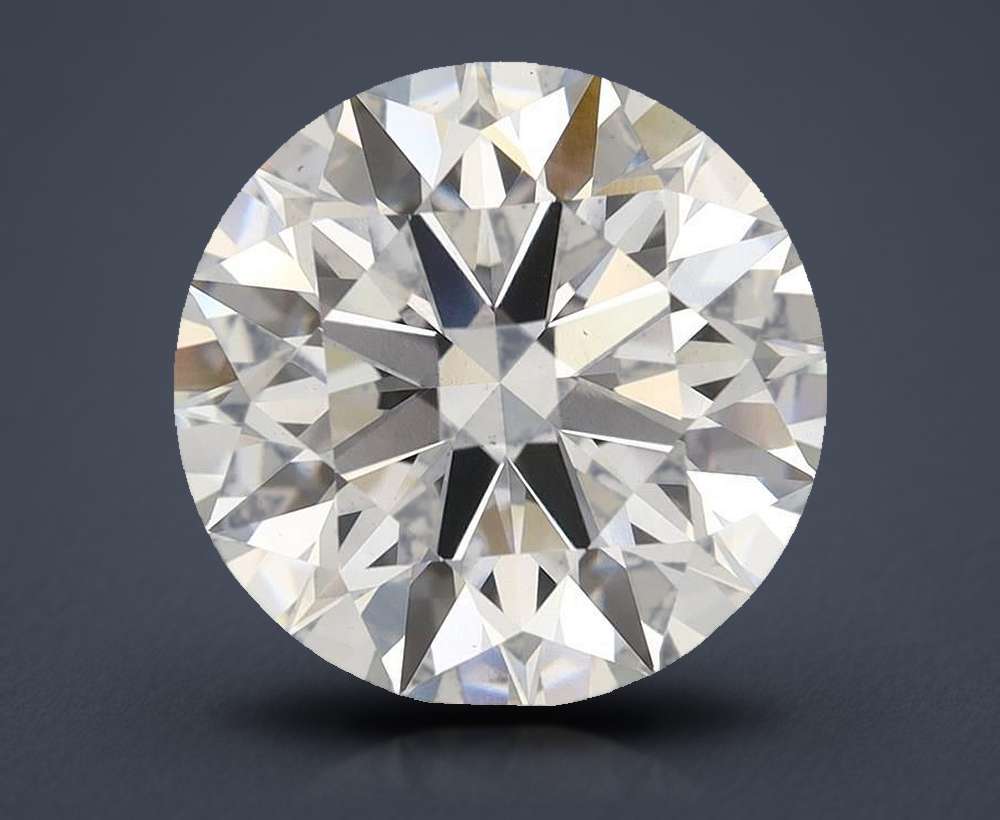 7.14ct F VS2 Rare Carat Ideal Cut Round Lab Grown Diamond