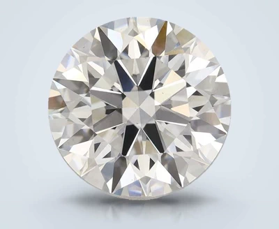 7.14ct F VS2 Rare Carat Ideal Cut Round Lab Grown Diamond