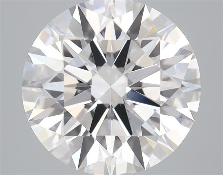 3.07ct E SI1 Rare Carat Ideal Cut Round Lab Grown Diamond