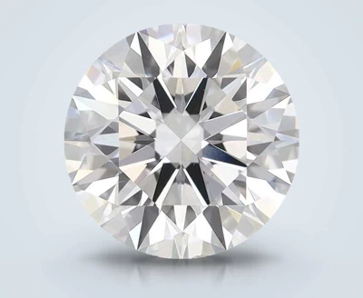 3.07ct E SI1 Rare Carat Ideal Cut Round Lab Grown Diamond
