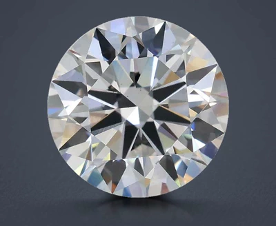 3.02ct D VS2 Rare Carat Ideal Cut Round Lab Grown Diamond