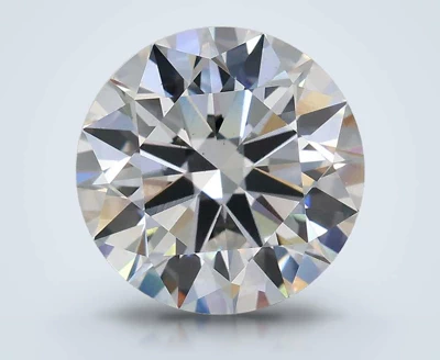 3.02ct D VS2 Rare Carat Ideal Cut Round Lab Grown Diamond