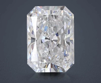 0.88ct D IF Rare Carat Ideal Cut Radiant Lab Grown Diamond