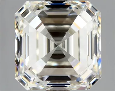 3.03ct J VS1 Very Good Cut Asscher Diamond