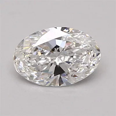 0.52ct D VVS1 Rare Carat Ideal Cut Oval Lab Grown Diamond