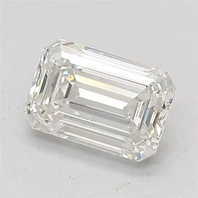 1.36ct G VS2 Rare Carat Ideal Cut Emerald Lab Grown Diamond