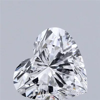 3.00ct D VS1 Rare Carat Ideal Cut Heart Lab Grown Diamond