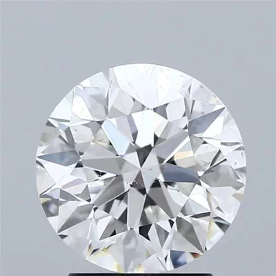 2.50ct F SI1 Excellent Cut Round Diamond