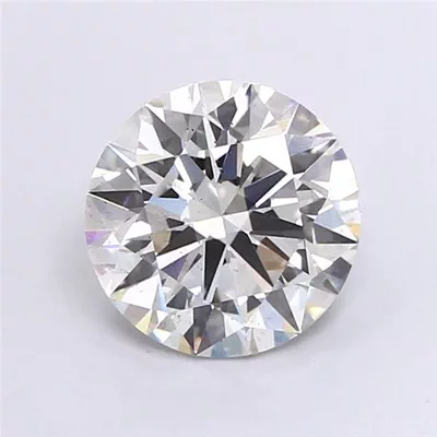 2.01ct G SI1 Rare Carat Ideal Cut Round Lab Grown Diamond