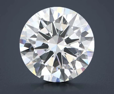6.01ct F VVS2 Excellent Cut Round Lab Grown Diamond
