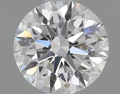 0.59ct D FL Rare Carat Ideal Cut Round Diamond