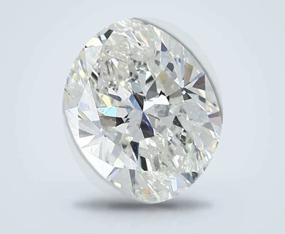 2.50ct J SI2 Rare Carat Ideal Cut Oval Diamond
