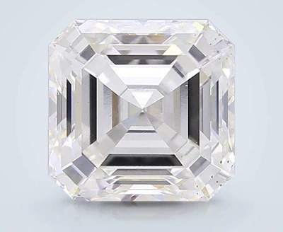 2.54ct F VS2 Rare Carat Ideal Cut Asscher Lab Grown Diamond