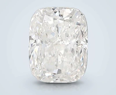 2.72ct E VVS2 Rare Carat Ideal Cut Cushion Lab Grown Diamond