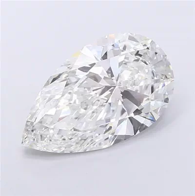 12.03ct F VVS2 Rare Carat Ideal Cut Pear Lab Grown Diamond