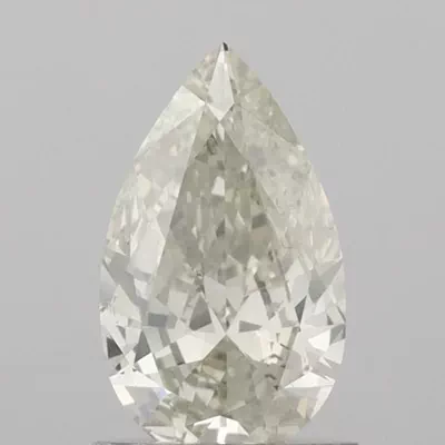 1.00ct J SI2 Rare Carat Ideal Cut Pear Diamond