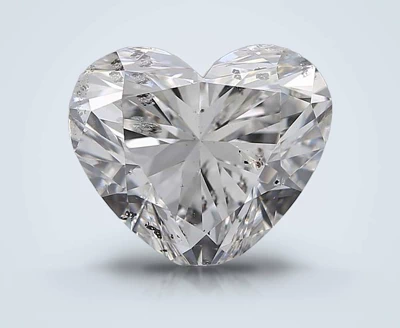 2.01ct F SI2 Rare Carat Ideal Cut Heart Diamond