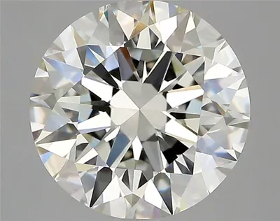 3.71ct I VS2 Rare Carat Ideal Cut Round Diamond