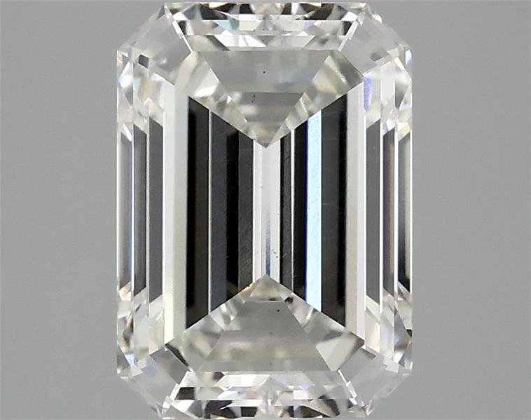 3.02ct H VS2 Excellent Cut Emerald Lab Grown Diamond