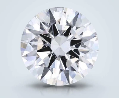 3.03ct H SI1 Rare Carat Ideal Cut Round Diamond