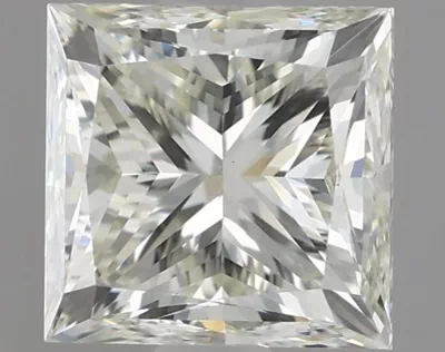 1.70ct J VVS2 Good Cut Princess Diamond