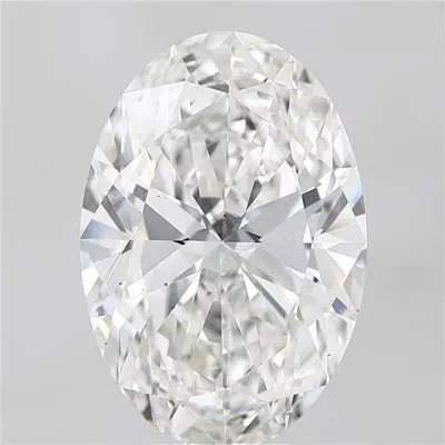 9.01ct F VS2 Rare Carat Ideal Cut Oval Lab Grown Diamond