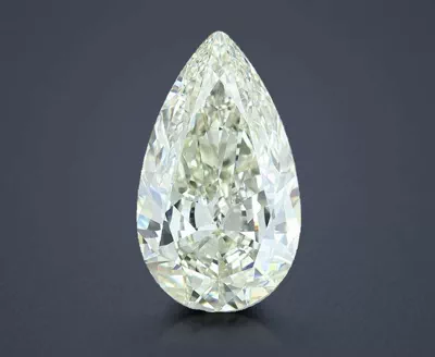 5.01ct K VS2 Very Good Cut Pear Diamond