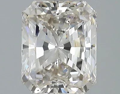 2.00ct J SI2 Rare Carat Ideal Cut Radiant Diamond